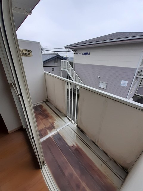 エトワール畔見　Ｂのバルコニー