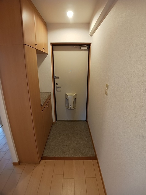 ヴィラ　アルビレオの玄関