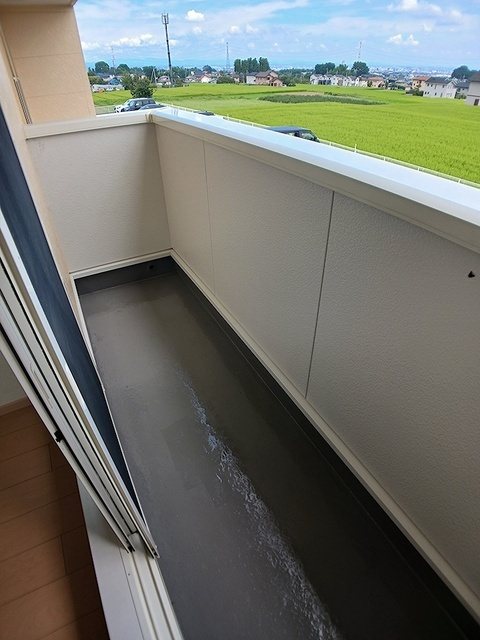 リヴィエールⅤＢのバルコニー