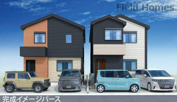 中央区陽光台3丁目新築戸建て　1期№1の外観|外観イメージ「中央区陽光台3丁目新築戸建て」