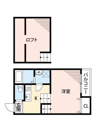 【間取り】 | シェンヌ箱崎