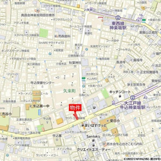 【地図】 | ＳＳ．ＦＬＡＴ神楽坂ｓｏｕｔｈ