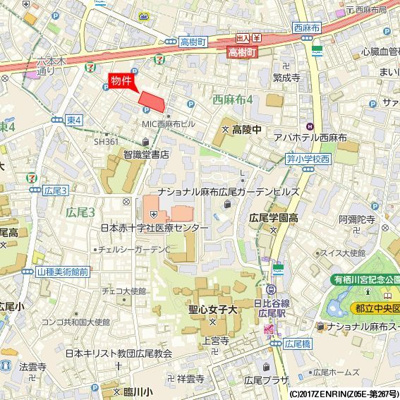 【地図】 | ザ・パークハウスグラン南青山高樹町