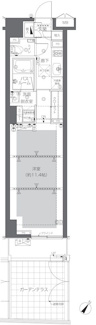 【間取り】 | 新品家具付きマンション渋谷神山町1(KaGood東京) | ※間取りと異なる場合は現状を優先します。