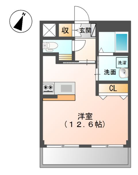 Ｃｉｅｌ天瀬の間取り