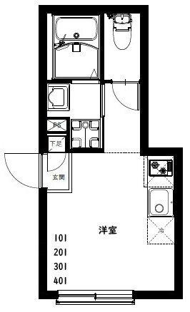 【間取り】 | ハンプトン西新井