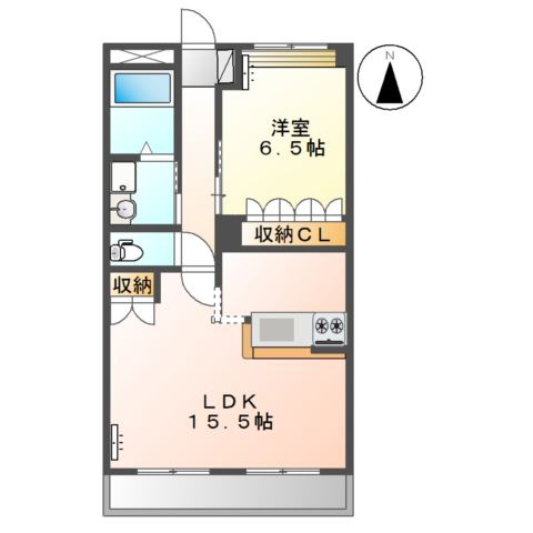 舞宝夢の間取り
