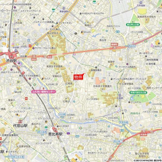 【地図】 | ウヴラージュ広尾