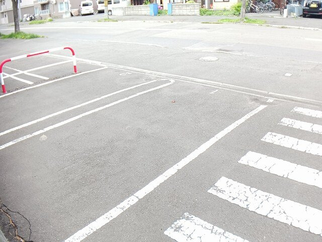 フーレビラの駐車場