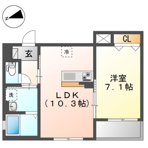 仮）京島３丁目マンション新築工事の間取り