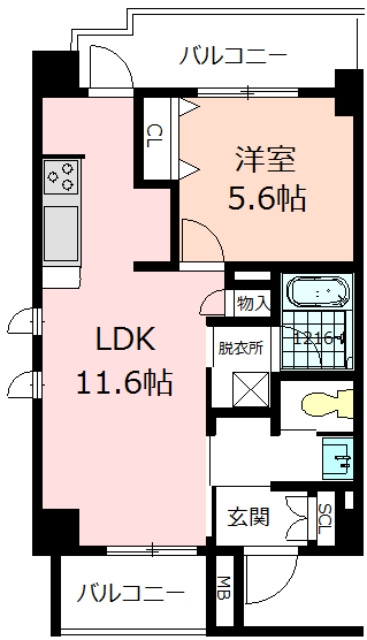 Ｃｏｕｒｔ　ＭＡＲＩＡＧＥの間取り