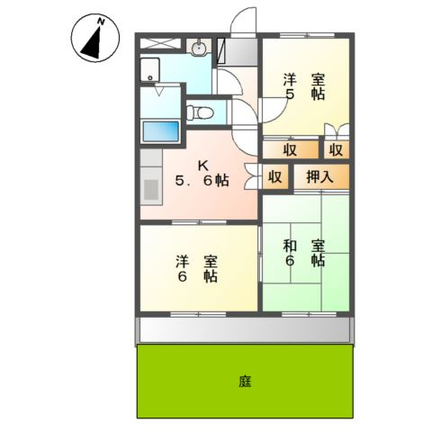 リヴィエールの間取り
