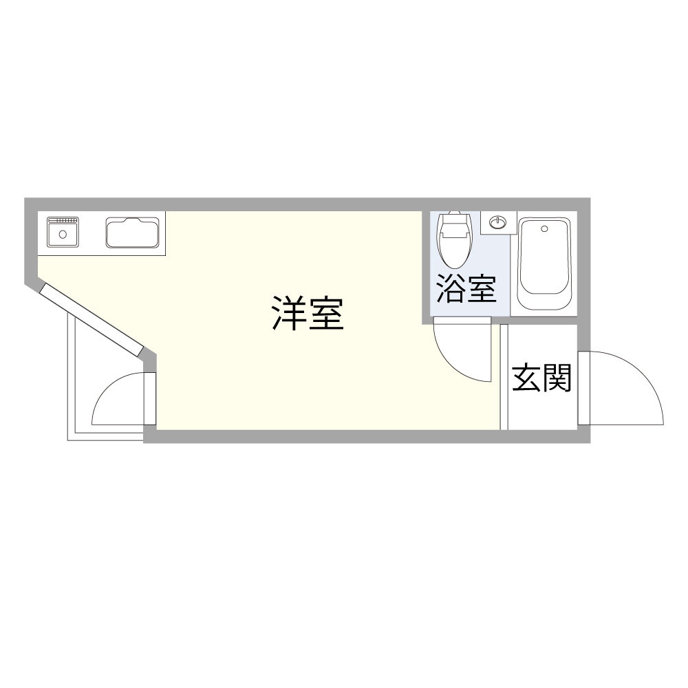 赤坂キャステールの間取り