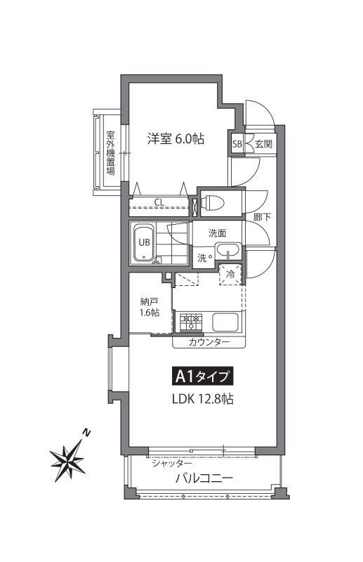 ジョイコート仙川の間取り|間取り図