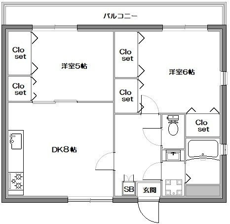 ルオント京島の間取り