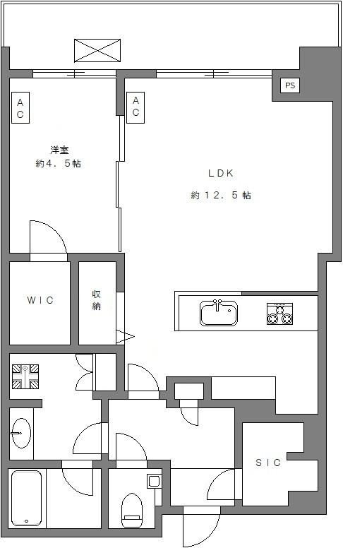 ＧＬＯＢＡＬ　ＦＲＯＮＴ　ＴＯＷＥＲの間取り