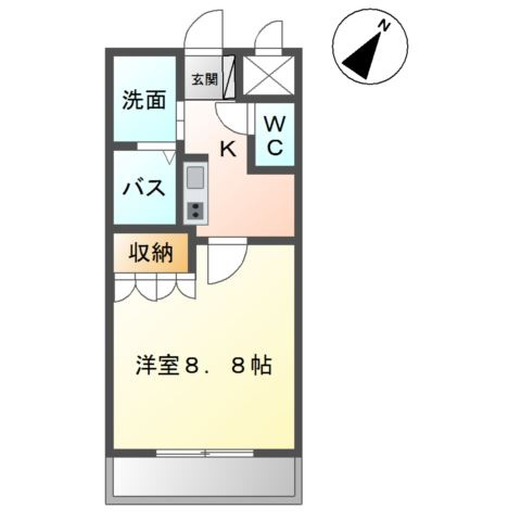 セレージの間取り
