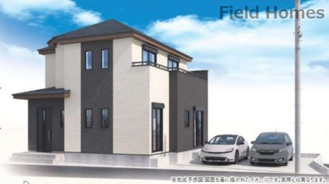 茅ヶ崎市香川2丁目新築戸建て　A号棟の外観|外観イメージ「茅ヶ崎市香川2丁目新築戸建て」