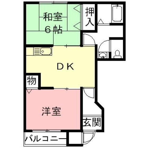 パークヒルズの間取り
