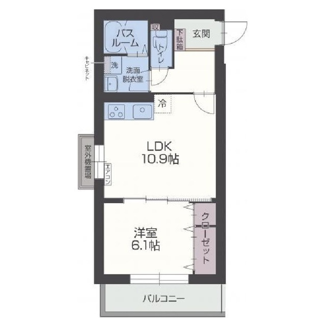 シャンパーニュの間取り