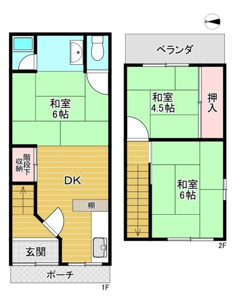 守口市藤田町4丁目　中古戸建の画像