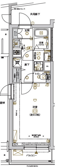 【間取り】 | FRONTIER TAPP横浜大口