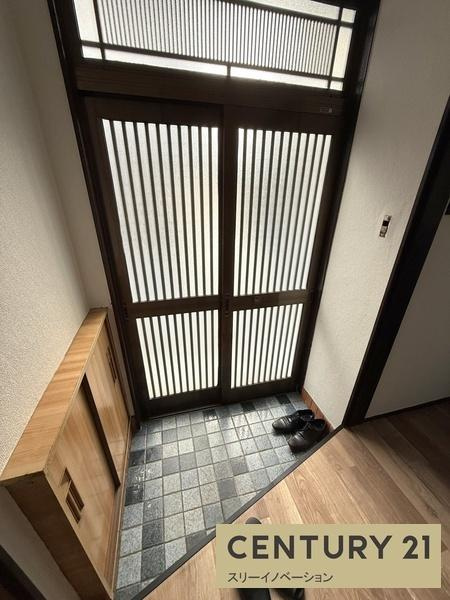 南恩加島3丁目貸家のセキュリティ|玄関