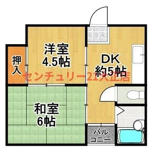 シティエステート小林の間取り