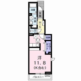 【間取り】 | カーサ　アルベロディピノＢ