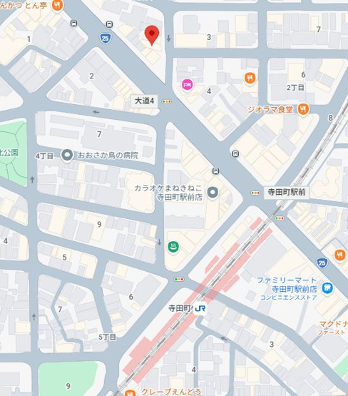 【地図】 | エムーヴィレッヂ寺田町