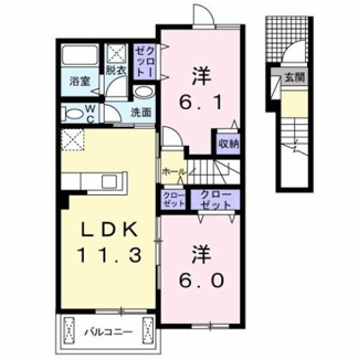【間取り】 | セミージャＢ