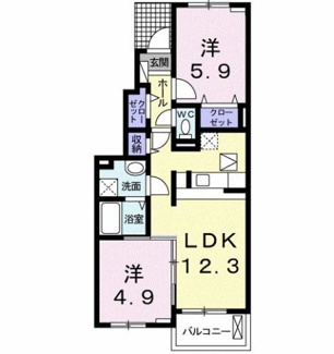 【間取り】 | シャルマン　オーブ