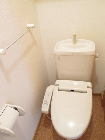 プルメリアＣのトイレ|トイレです