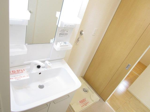 メゾンチェリーの洗面所|コンパクトで使いやすい洗面所