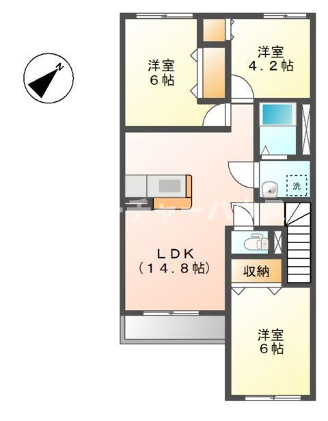 ユンバンチェンの間取り