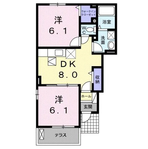 グラシアスの間取り