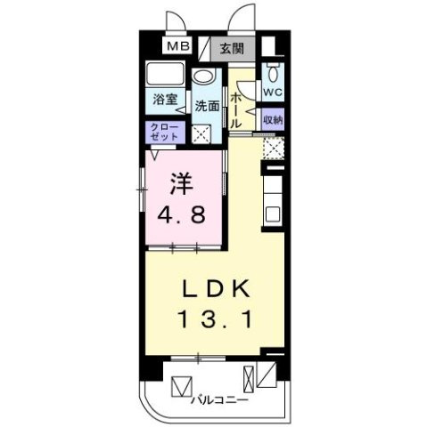 ヴァンクールの間取り