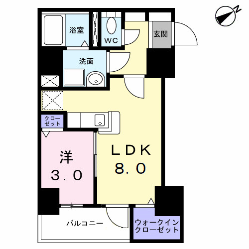 ラ・フュンフの間取り