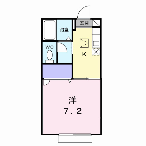 グリーンプラザ市場Ⅱの間取り