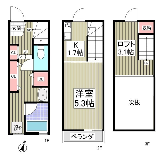 レガーロ千葉中央の間取り