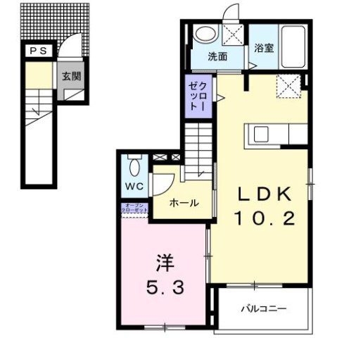 ヴァンベールⅠの間取り