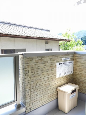 ヴィラ　ビスタのバルコニー
