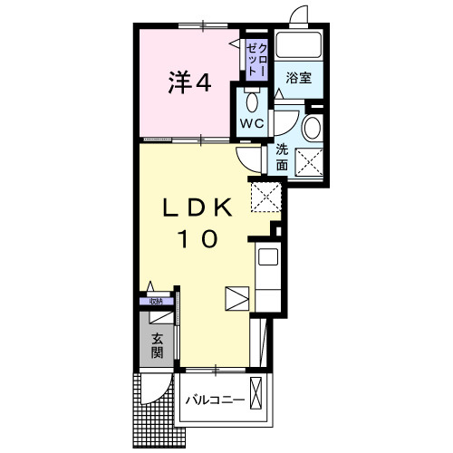 ヴィラージュの間取り