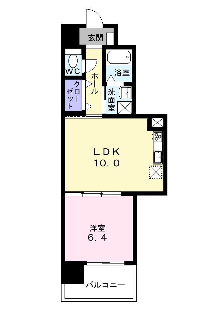 イセソラージュの間取り
