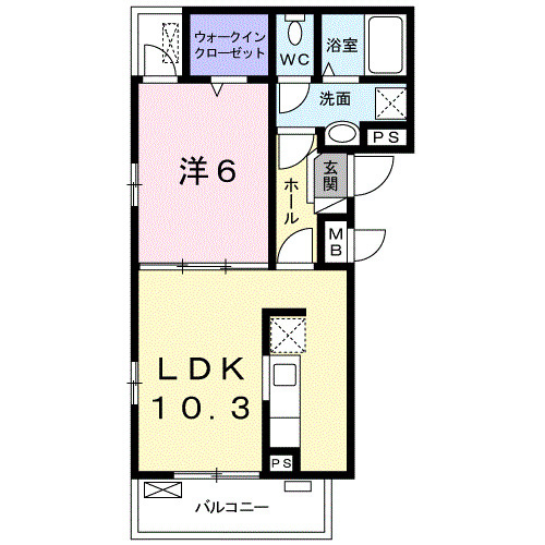 ブラン　コリーヌの間取り