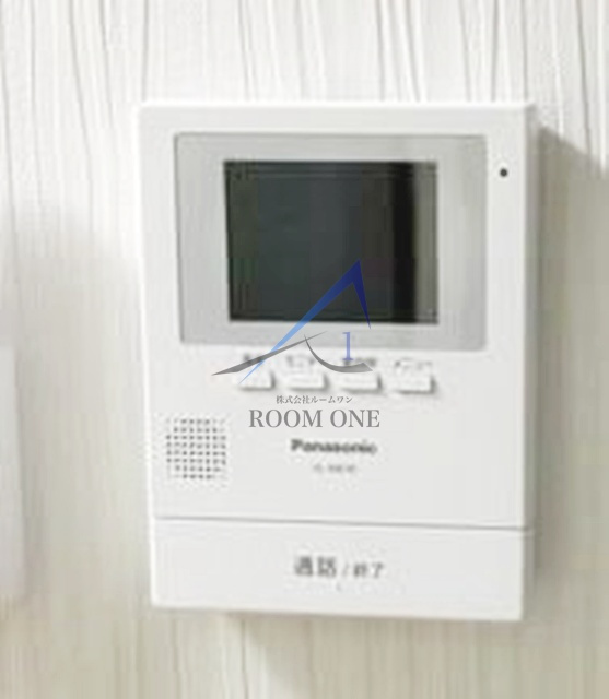 プチシャトーフォーのセキュリティ|モニター付きインターホンです。