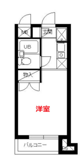 【間取り】 | スカイコート蒲田第5 | 間取り