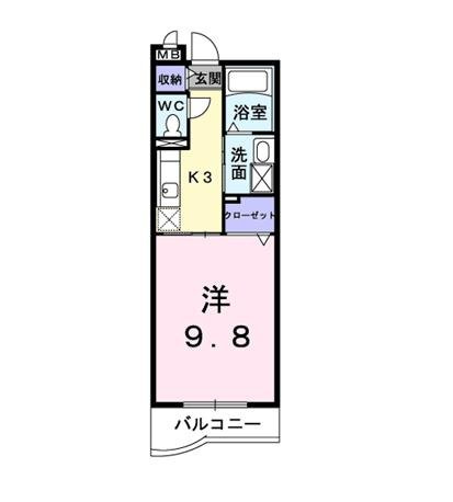 ベル　コリーヌの間取り