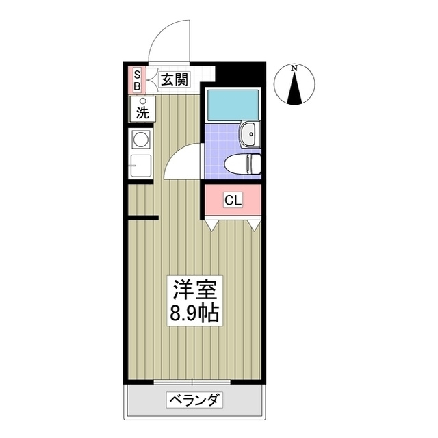 草加TSハウスの間取り