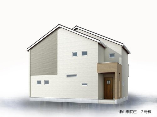 リーブルガーデン　津山市院庄【仲介手数料無料】の外観パース